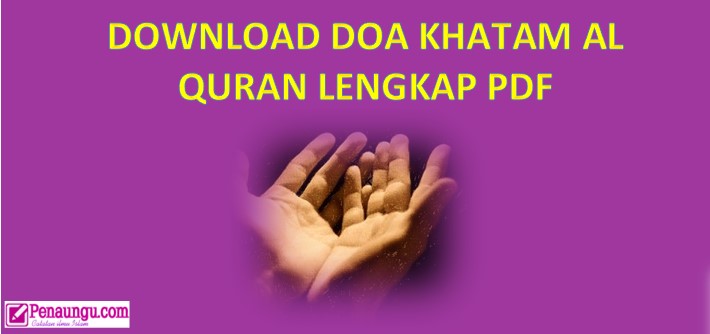 doa khotmil quran lengkap pdf